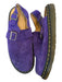 Dr Martens Shoe Size 10 Purple Suede Ankle strap Buckle Men's Clogs 10