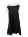 Hutch Size 10P Black Cotton Strapless Front bow Back Zip Maxi Dress Black / 10P