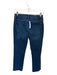DL1961 Size 28 Dark Wash Cotton Blend High Waist Straight Leg Raw Hem Jeans Dark Wash / 28