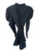 Ulla Johnson Size 8 Black Cotton Long Sleeve Ruffle Collar Belted Dress Black / 8