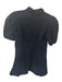 Hyacinth House Size S Black Cotton Blend Short Balloon Sleeve Collar Dress Black / S