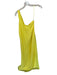 Pomander Place Size S Bright Yellow Polyester One Shoulder Side Zip Lined Dress Bright Yellow / S