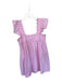 Juliet Dunn Size Est S Pink Cotton Flutter Sleeves Lace Trim Dress Pink / Est S