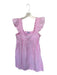 Juliet Dunn Size Est S Pink Cotton Flutter Sleeves Lace Trim Dress Pink / Est S