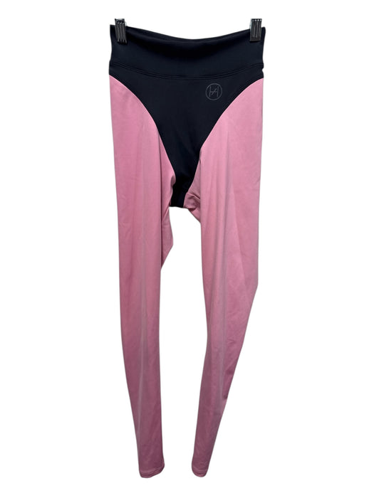 Heros Size XS Pink & Black Polyester Blend Square Neck color block Pants Set Pink & Black / XS