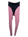 Heros Size XS Pink & Black Polyester Blend Square Neck color block Pants Set Pink & Black / XS
