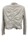 BlankNYC Size S Taupe PU leather silver tone hardware Zip Detail Moto Jacket Taupe / S