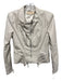 BlankNYC Size S Taupe PU leather silver tone hardware Zip Detail Moto Jacket Taupe / S