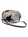 Golden Goose White & Pink Leather Color Block Crossbody Strap Zip Close Star Bag White & Pink / M