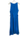 87Origins Size 10 Blue Cotton & Rayon Sleeveless Tie Shoulder Maxi Dress Blue / 10