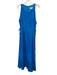 87Origins Size 10 Blue Cotton & Rayon Sleeveless Tie Shoulder Maxi Dress Blue / 10