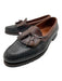 Allen Edmonds Shoe Size 9.5 Black & Brown Leather Solid Loafer Slip On Shoes 9.5