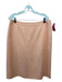 Escada Size 42 Pale Peach Wool Blend Sleeveless Knit Top Pale Peach / 42