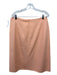 Escada Size 42 Pale Peach Wool Blend Sleeveless Knit Top Pale Peach / 42