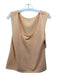 Escada Size 42 Pale Peach Wool Blend Sleeveless Knit Top Pale Peach / 42