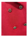 St John Collection Size 10 Red Wool Blend Long Sleeve Button Front Lapel Jacket Red / 10