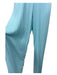 Amanda Uprichard Size S Light Blue Polyester Pleated Criss Cross Halter Jumpsuit Light Blue / S