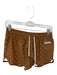 Vuori Size M Rust & Cream Recycled Polyester Blend Drawstring Athletic Shorts Rust & Cream / M