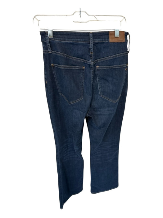 Madewell Size 28T Dark Wash Cotton Blend High Waist Bootcut Jeans Dark Wash / 28T