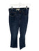 Madewell Size 28T Dark Wash Cotton Blend High Waist Bootcut Jeans Dark Wash / 28T