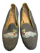 Stubbs & Wooten Shoe Size 9 gray & green Wool Embroidered Duck Flats gray & green / 9