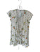 Rails Size XS White & Green Linen & Rayon Short Sleeve Fruit Wrap Dress White & Green / XS