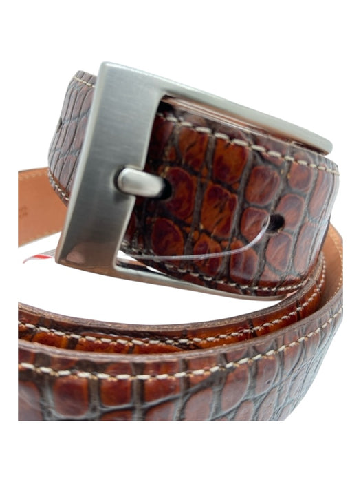 Martin Dingman Brown Alligator Men's Belt