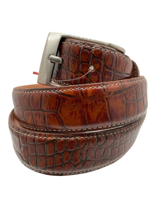 Martin Dingman Brown Alligator Men's Belt