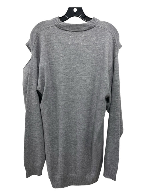 Maison Margiela Size XS Gray Wool & Cashmere Crew Neck Heathered Dress Gray / XS