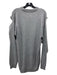 Maison Margiela Size XS Gray Wool & Cashmere Crew Neck Heathered Dress Gray / XS