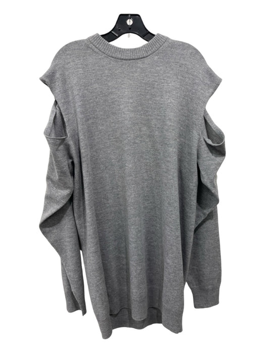 Maison Margiela Size XS Gray Wool & Cashmere Crew Neck Heathered Dress Gray / XS