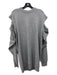 Maison Margiela Size XS Gray Wool & Cashmere Crew Neck Heathered Dress Gray / XS