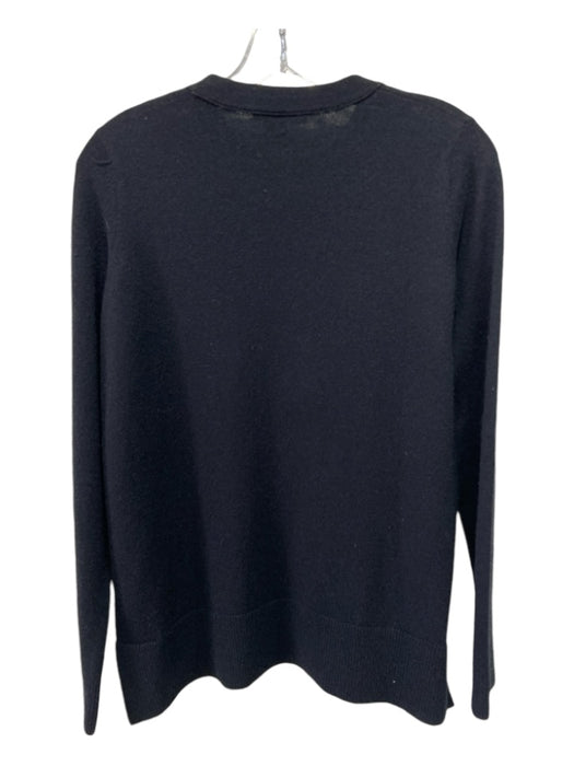 Vince Size S Black Cashmere Crew Neck Long Sleeve Sweater Black / S