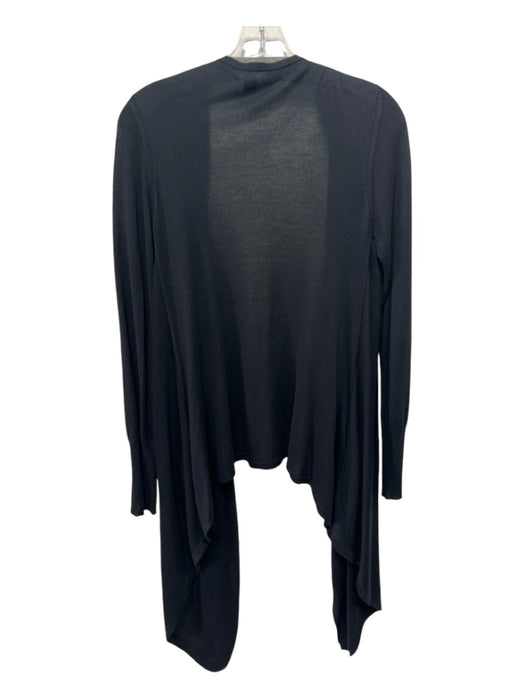 Line Size S Black Modal & Cashmere Blend Draped Cardigan Black / S