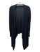 Line Size S Black Modal & Cashmere Blend Draped Cardigan Black / S