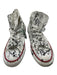 Converse Shoe Size 6 Black & White Canvas Paint Splatter High Top Sneakers Black & White / 6