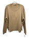 Vince Size S Beige Cashmere Crew Neck Lace Up Side Long Sleeve Sweater Beige / S