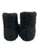 Roam Shoe Size 37 Black Textile Zip Close Faux Fur Ankle Round Toe Boots Black / 37