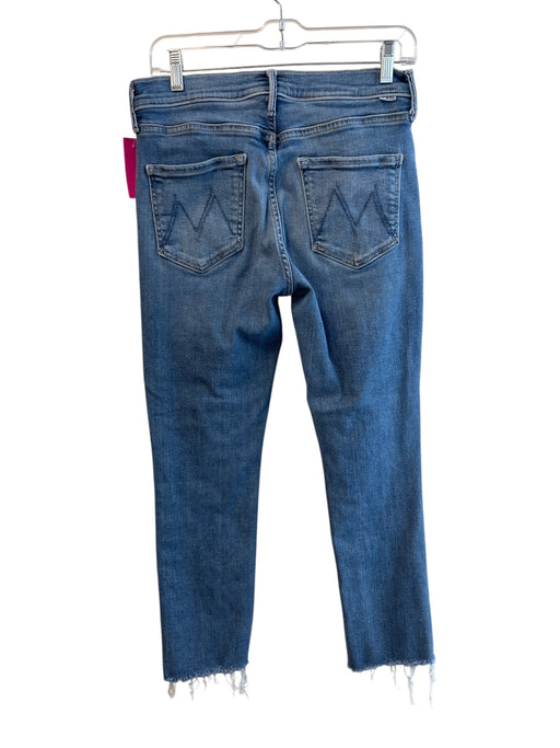 Mother Size 29 Light Wash Cotton Mid Rise Zip Fly 5 Pocket Skinny Jeans Light Wash / 29