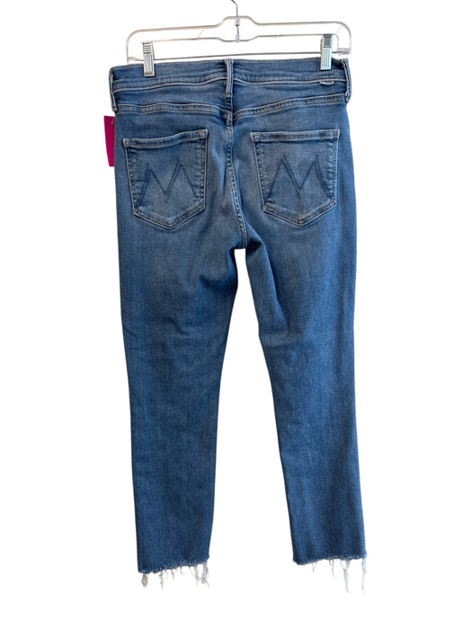 Mother Size 29 Light Wash Cotton Mid Rise Zip Fly 5 Pocket Skinny Jeans Light Wash / 29
