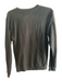 Lingua Franca Size M Black Cotton Crew Neck Long Sleeve Sweatshirt Top Black / M