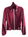 Beach Riot Size S Red & White Polyester Zip Front Polka Dot Drawstring Jacket Red & White / S