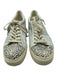 Gola Shoe Size 7 Silver & Cream Leather Pony Hair Speckled Laces Sneakers Silver & Cream / 7