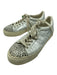 Gola Shoe Size 7 Silver & Cream Leather Pony Hair Speckled Laces Sneakers Silver & Cream / 7