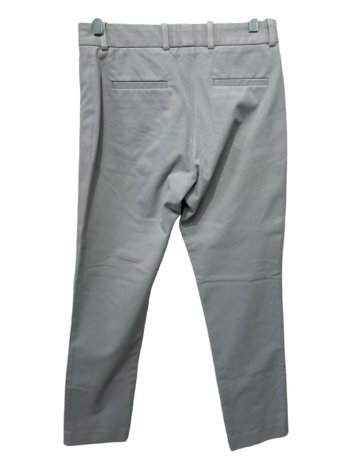 Joseph Size S/36 Light Gray Viscose Blend Hook & Zip Slim Fit Stretch Pants Light Gray / S/36