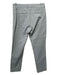 Joseph Size S/36 Light Gray Viscose Blend Hook & Zip Slim Fit Stretch Pants Light Gray / S/36