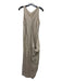 Artists & Revolutionaries Size Small Light Beige Linen Sleeveless Midi Dress Light Beige / Small