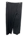 Moschino Size 6 Black Synthetic Solid Wide Leg Men's Pants 6