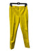 Elliot Lauren Size 4 Yellow Cotton Blend Side Zip Straight Leg Pants Yellow / 4