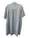 AYR Size S Blue & White Cotton Stripe Shift Button Down Dress Blue & White / S